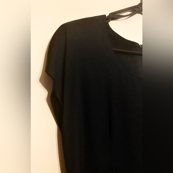 LOIS SNYDER Cap Sleeves Dress w/Tuxedo Jacket (Vintage 14 Petite) - Picture 3 of 4